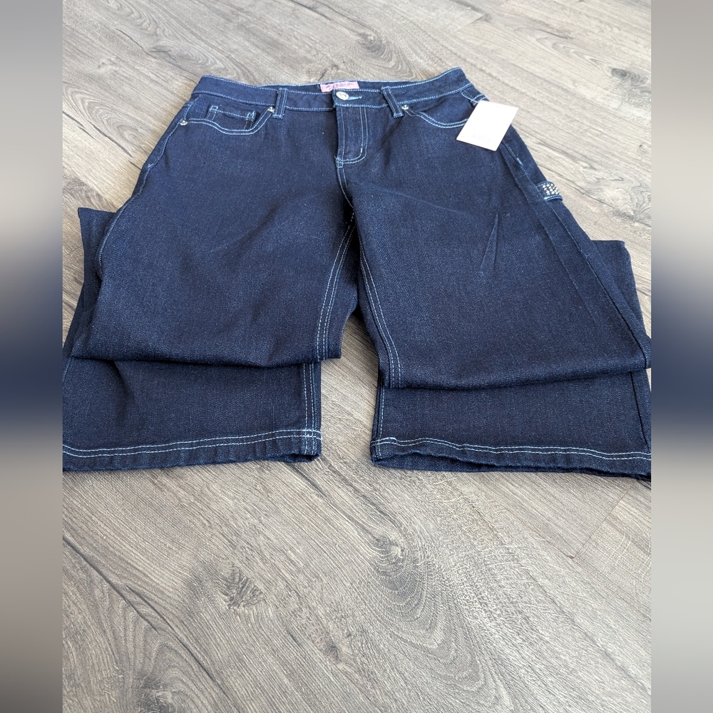 Juicy Couture dark blue jeans NWT